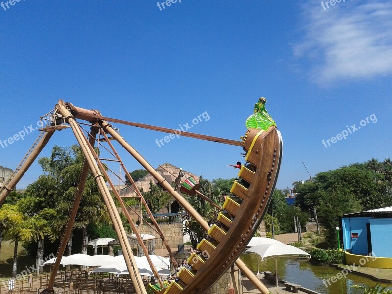 Pirate Ship Fun Park Child Toy