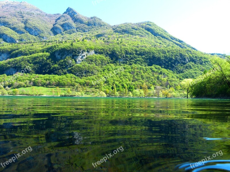 Tenno Lake Water Waters Italy Lake