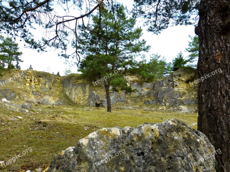 Quarry Old Stones Nature Free Photos