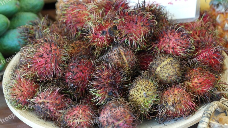 Rambutan Fruits Fruit Delicious Healthy