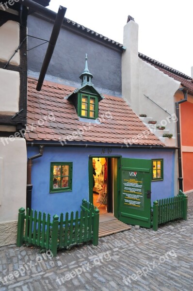 House Small Prague Czech Free Photos