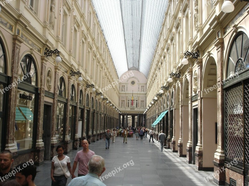 Gallery Belgium Architecture Brussels Arcade