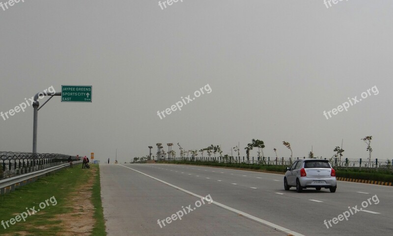 Yamuna Expressway Delhi-agra Taj Expressway India Road