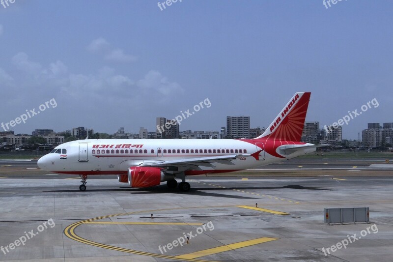 Airport Mumbai Aircraft Air India India