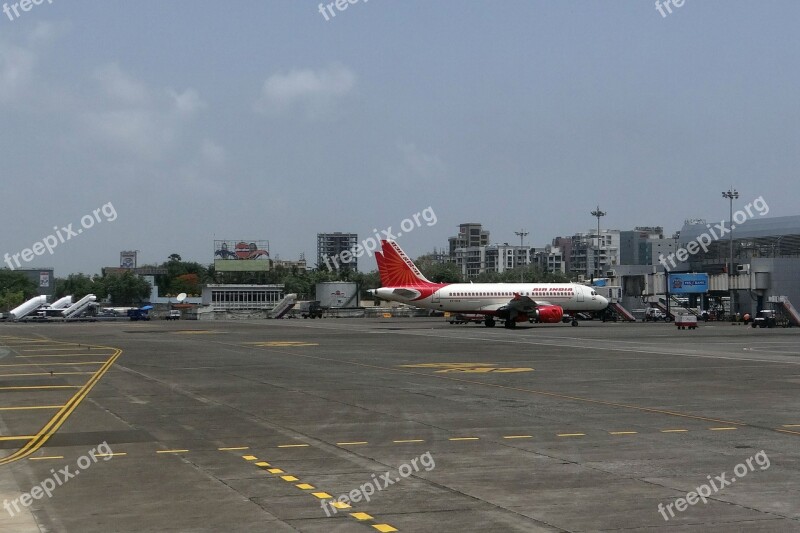 Airport Mumbai Aircraft Air India India