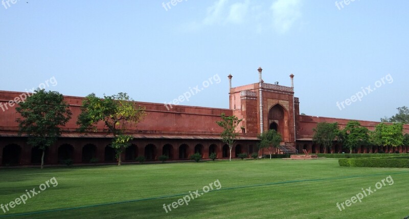 Southern Gate Taj Mahal Agra India Free Photos