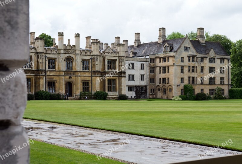 Cambridge University Architecture Buildings Ancient Eclectic