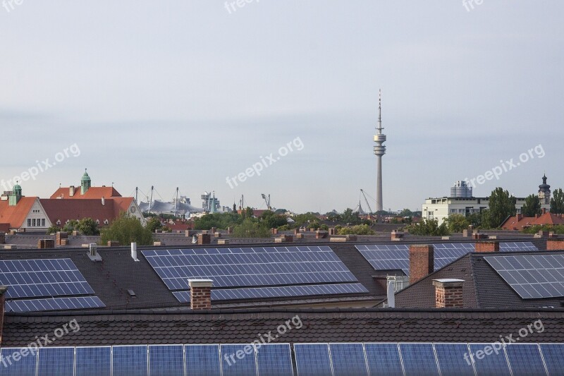 Olympic Site Munich Bavaria Roof Architecture