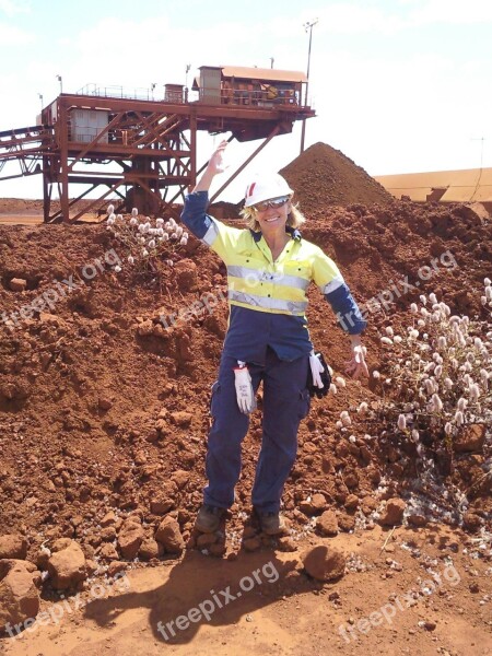 Laboring Mining Working Industry Laborer