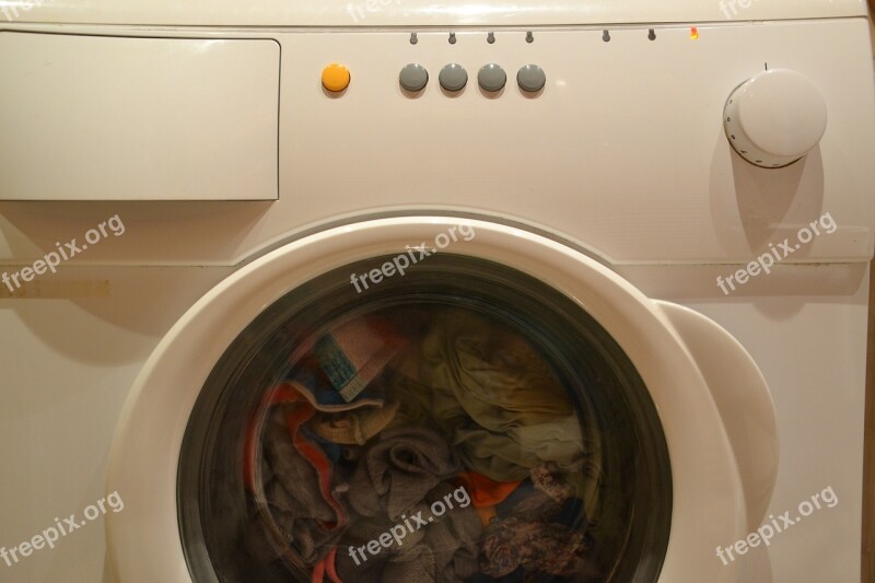 Washing Machine Wash Clean Cleaning Washing