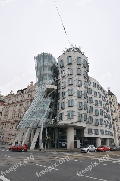 Architecture Prague Dancing House Free Photos