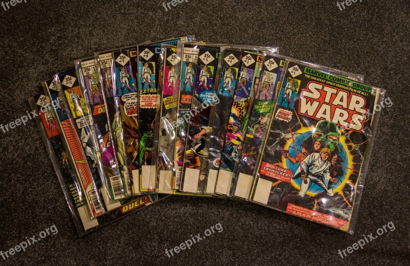 Comic Books Marvel Comics Collection Vintage Star Wars