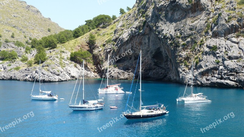 Ships Anchor Anchorage Sailing Boat Waters