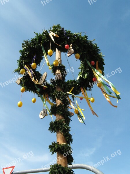 Easter Tree Easter Egg Festival Wreath