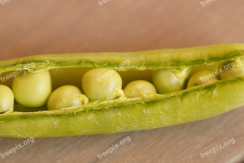 Peas Pod Pea Pod Fresh Green