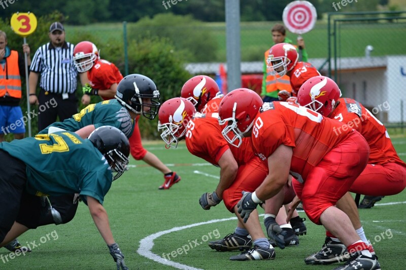 Football American Football Play-off Position Placement