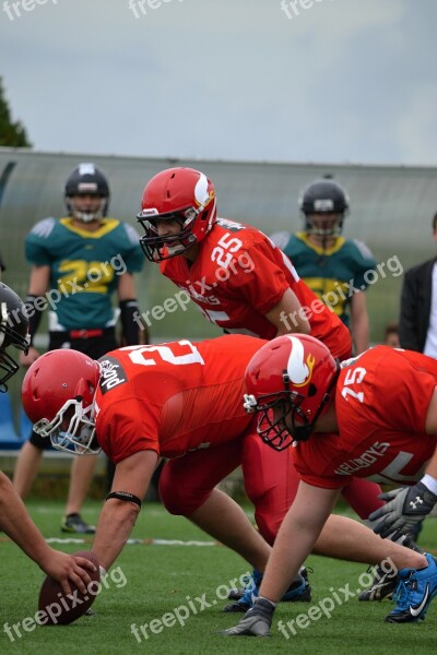 Football American Football Czech Budejovice Hellboys Helmet