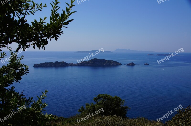 Corfu Sea Bay Free Photos