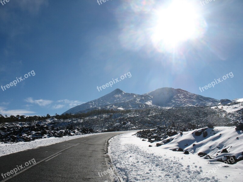 Tenerife Mountain Taide Canary Islands Free Photos