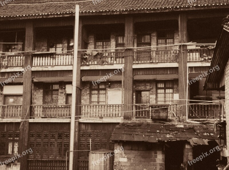 Building Old Architecture Asia Historic