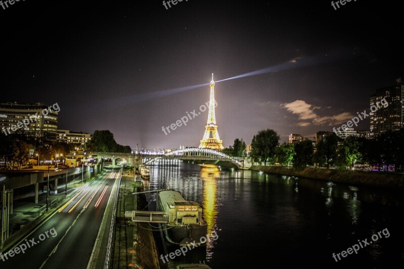 Paris Eiffel Tower Eiffel France Monument