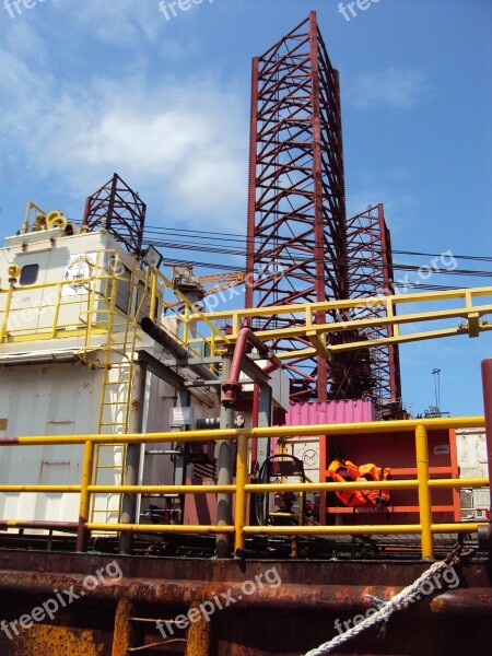 Africa Gabon Platform Drilling Travel