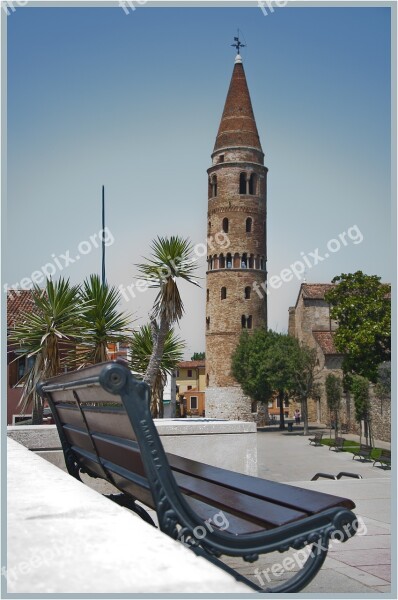 Bench Tower Holidays Relaxation Palma