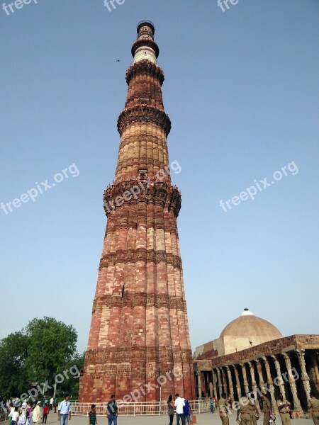 Qutb Minar Qutub Minar Qutab Islamic Monument Unesco World Heritage Site