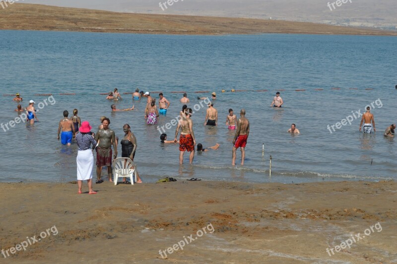 Dead Sea Sea Mud Israel Salt