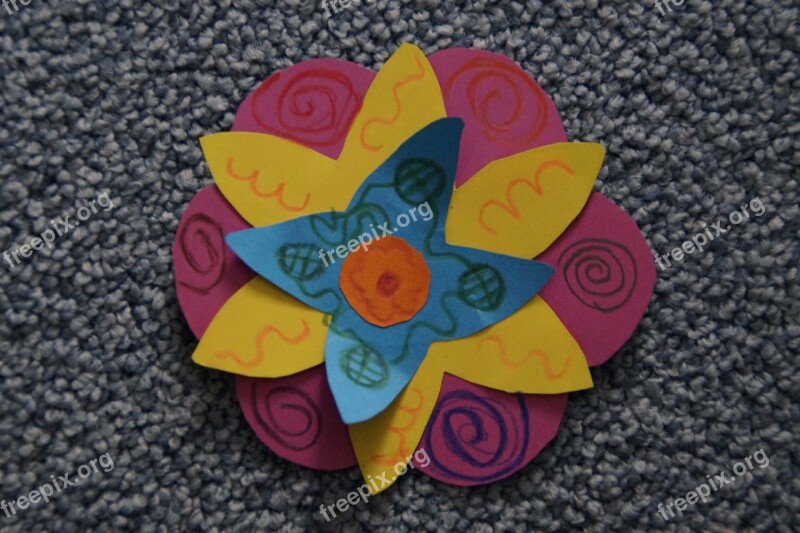 Do It Yourself Handicraft Flower Tinkered Child