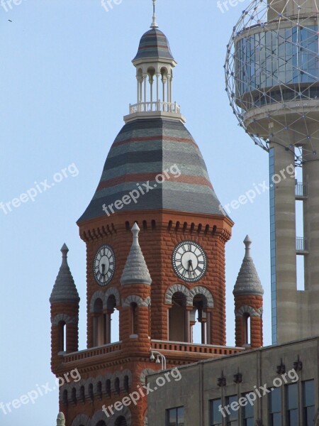 Dallas Buildings Downtown Architecture Texas