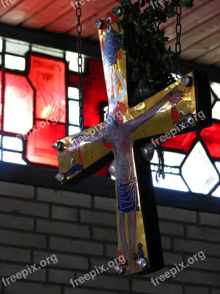 Church Cross Christ Jesus Holy