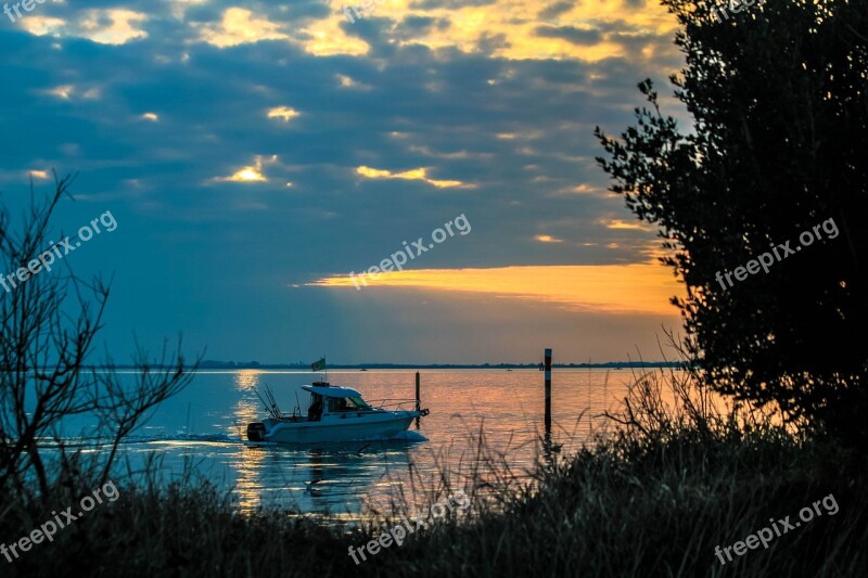 Cloud Great Boat Fishermen Free Photos