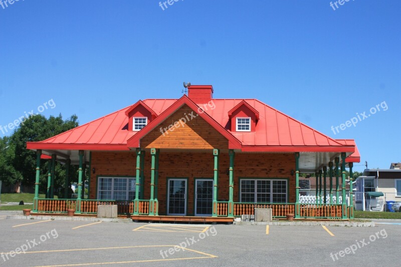 Québec Building Roof Architecture Canada