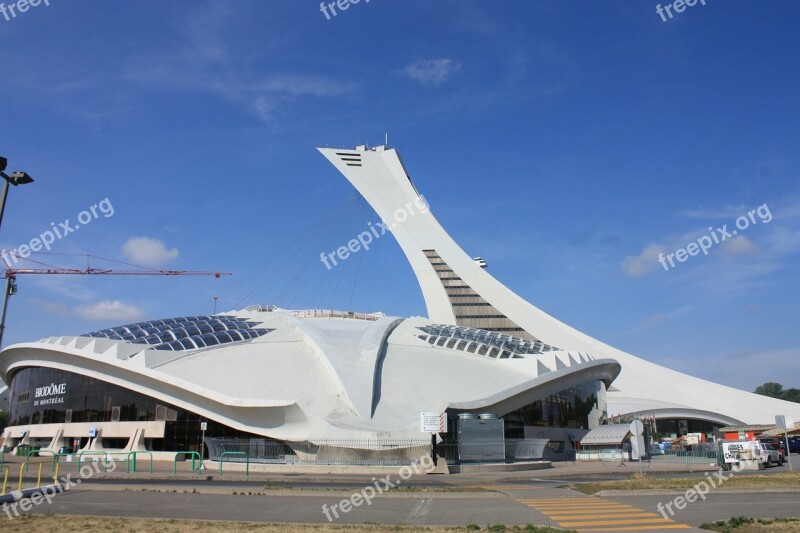 Montreal Olympic Stadium Stadium Architecture Building