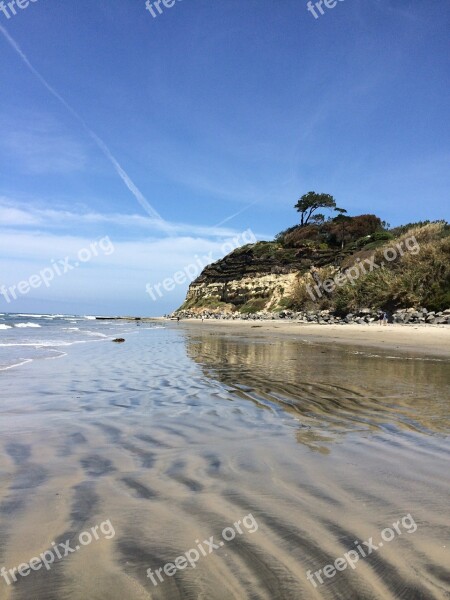 San Diego Beach Beach Ocean California Water