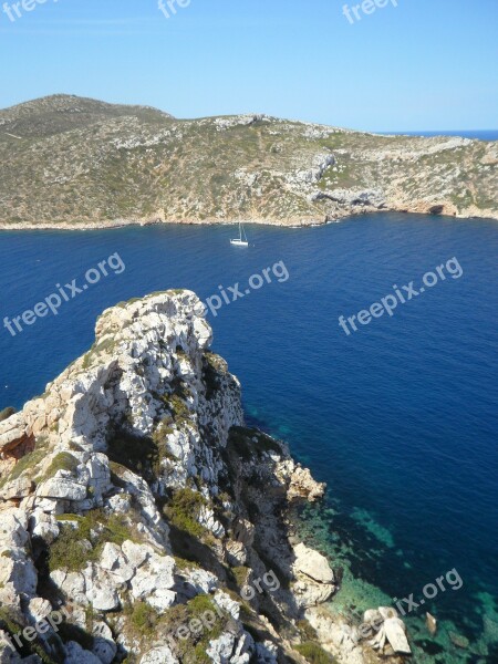 Mediterranean Cliff Rocky Coast Sea Coast