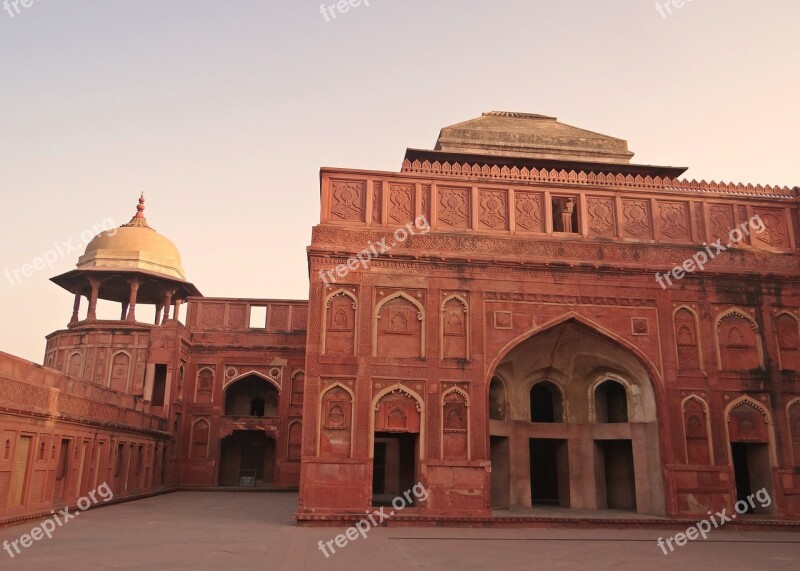 Agra Fort Castle Palace Mughal Unesco Site