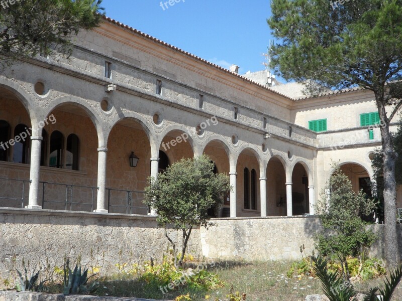 Archway Arches Arch Cloister Monastery