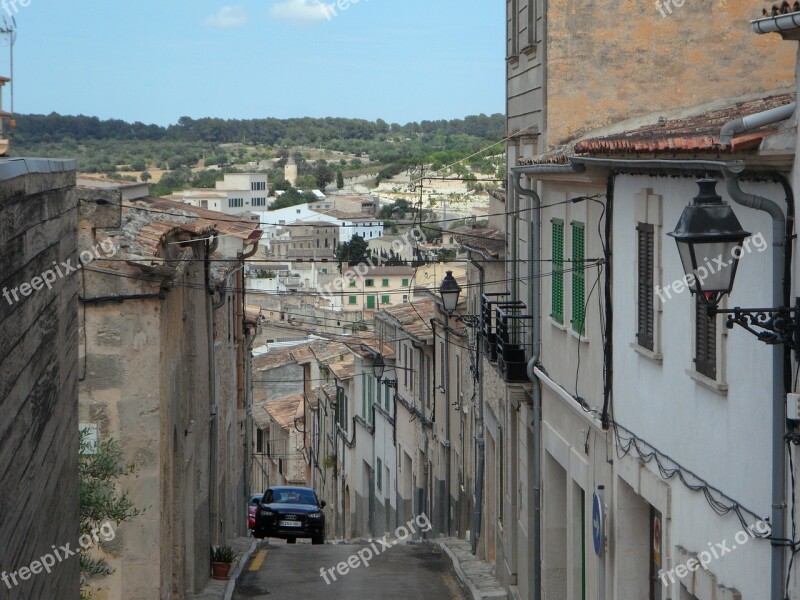 Algaida Street Canyon Road Eng Village Street