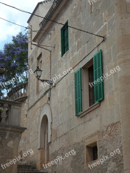 Building Algaida Mediterranean House Facade Live