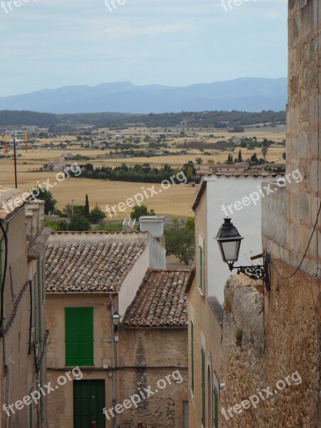 Algaida Village Bergdorf Steep Building