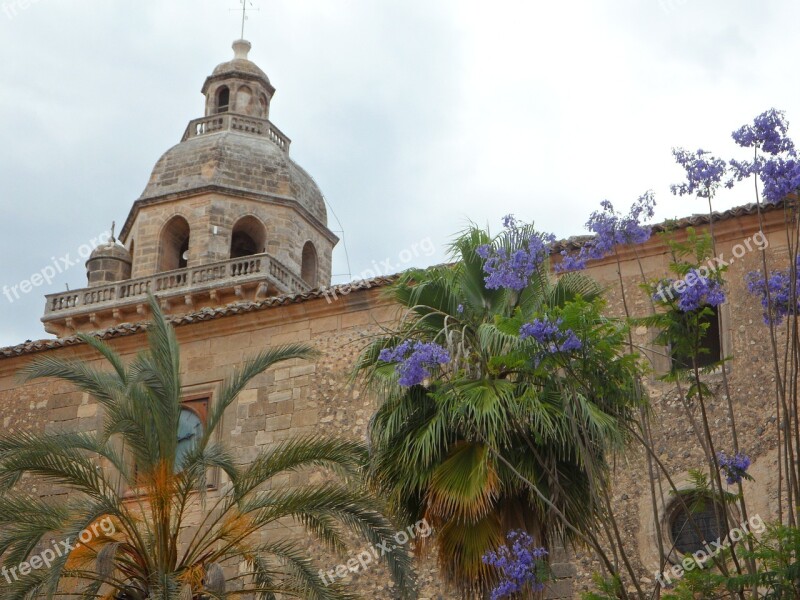 Church Dome Algaida Mallorca Architecture