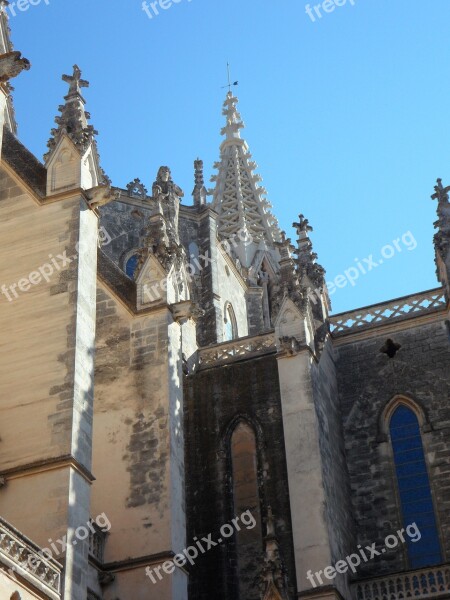 Church Facade Architecture Building Spain