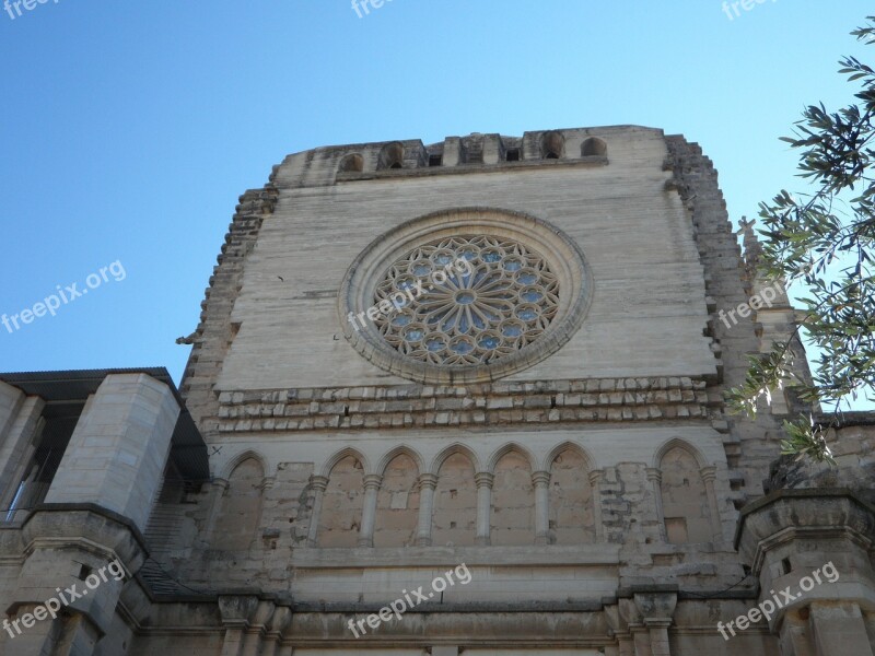 Church Facade Manacor Architecture Building