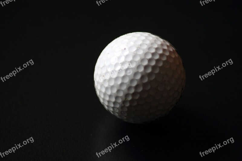 Golf Ball Golf Ball White Ball Play