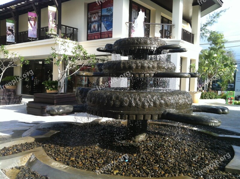 Fountain Phuket Thailand Free Photos