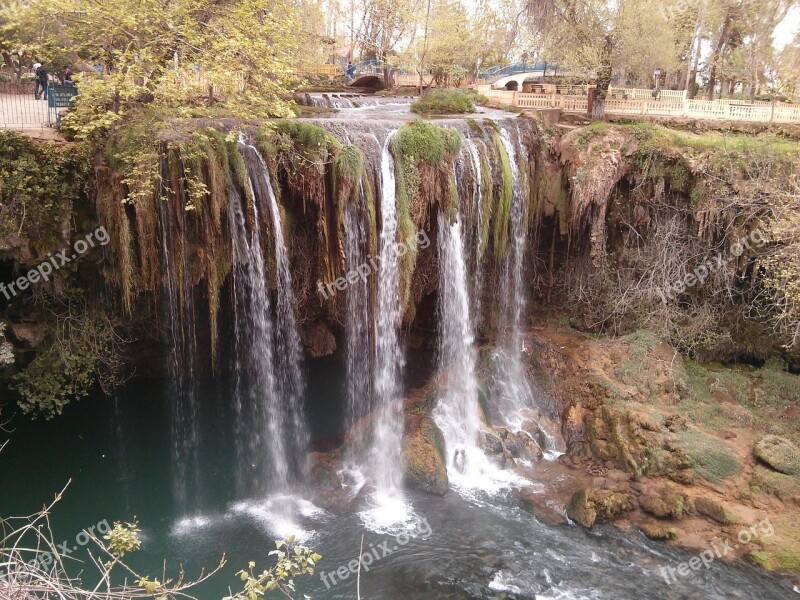 Manavgat Waterfall Antalya Free Photos