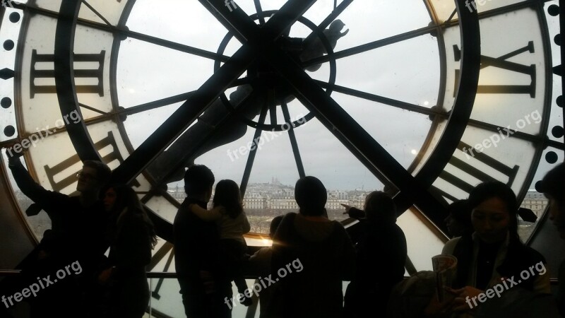 Paris Museum D'orsay Clock Old