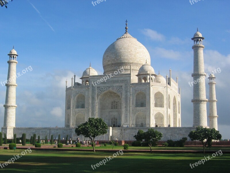 Taj Mahal Temple India Free Photos